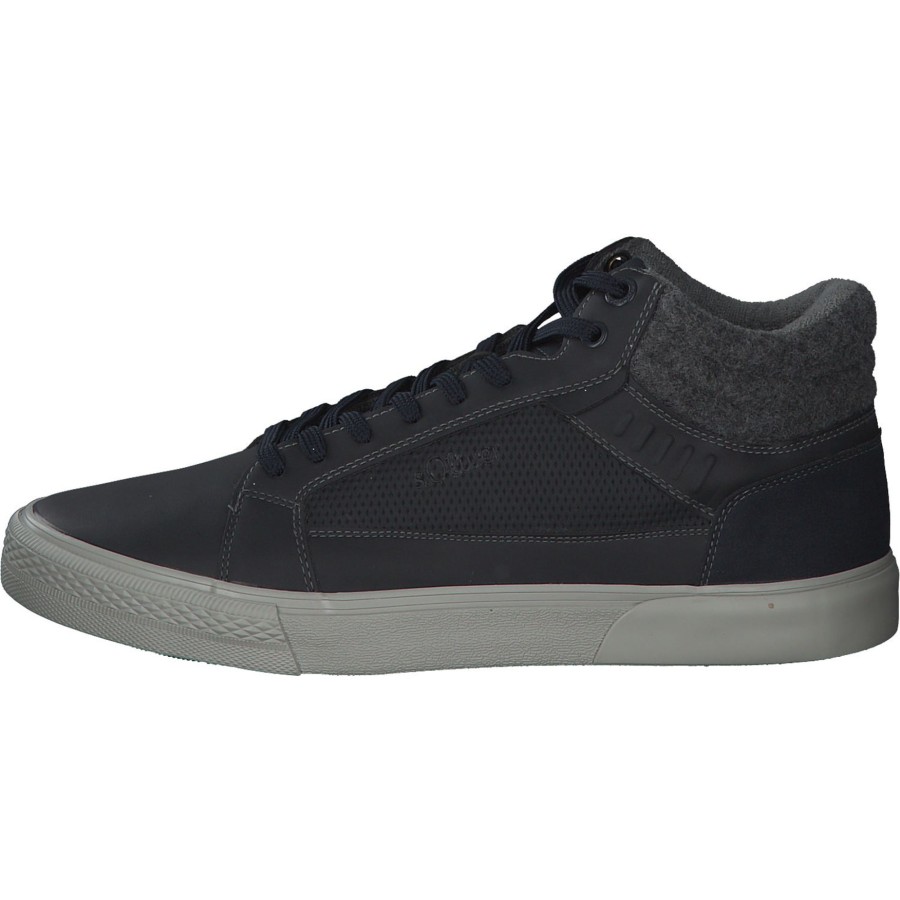 Herren s. Oliver | S. Oliver 15200, Sneakers High, Herren, Navy