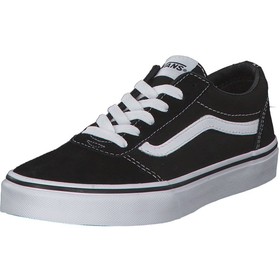 Kinder Vans | Vans Yt Ward Vn0A38J9, Sneakers Low, Kinder, Schwarz (Black/White)