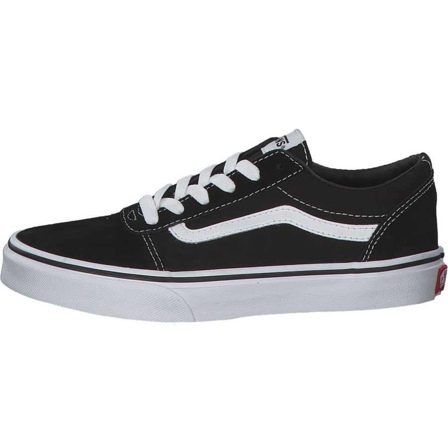 Kinder Vans | Vans Yt Ward Vn0A38J9, Sneakers Low, Kinder, Schwarz (Black/White)