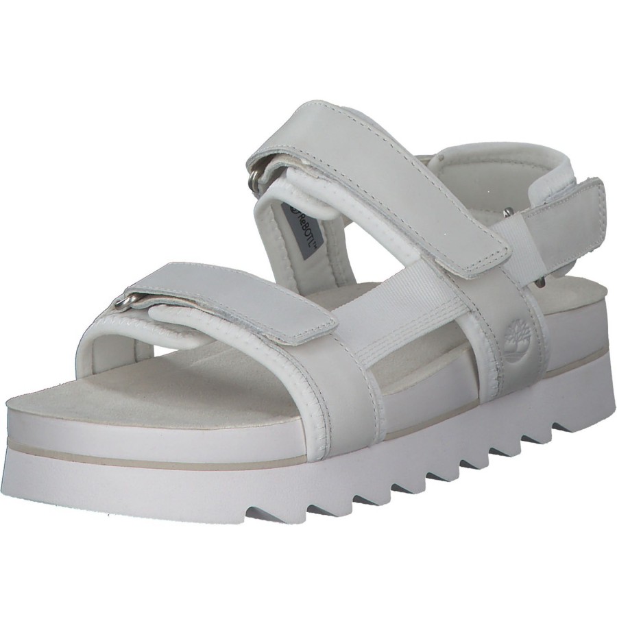 Damen Timberland | Timberland Santa Monica, Klassische Sandalen, Damen, Weiu00Df