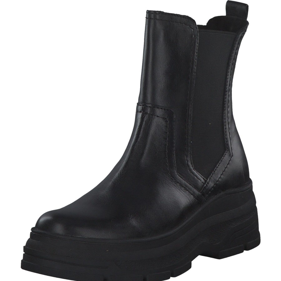 Damen Marco Tozzi | Marco Tozzi 25472, Stiefeletten, Damen, Black Nappa