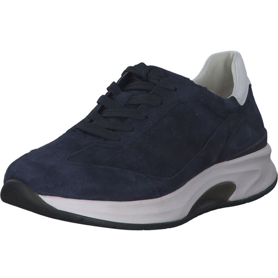 Herren Gabor | Gabor Comfort Rolling Soft 8000.11, Sneakers Low, Herren, Marine