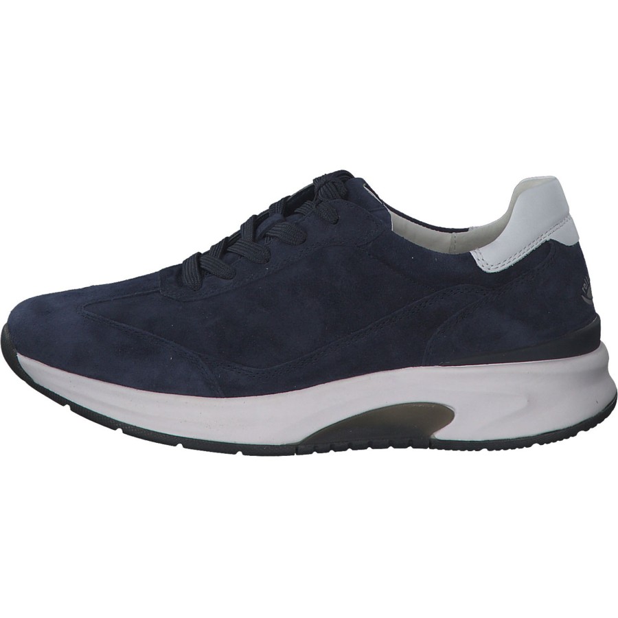 Herren Gabor | Gabor Comfort Rolling Soft 8000.11, Sneakers Low, Herren, Marine