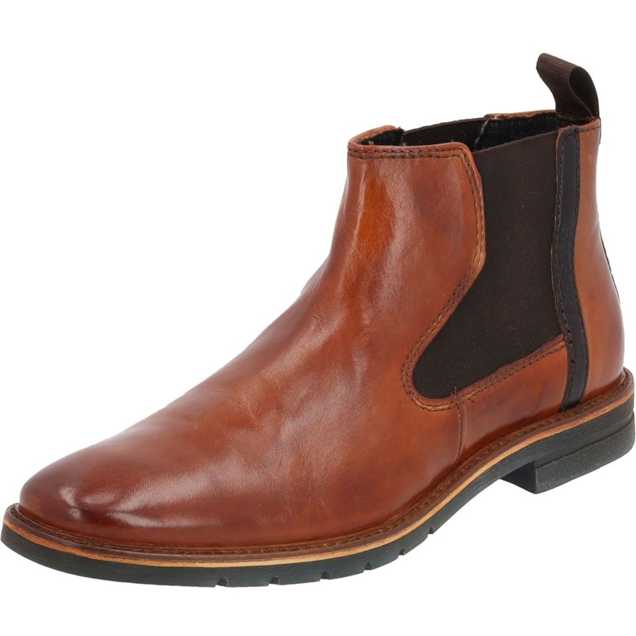 Herren Bugatti | Bugatti Merlo A9E32, Chelsea Boots, Herren, Braun (Cognac)