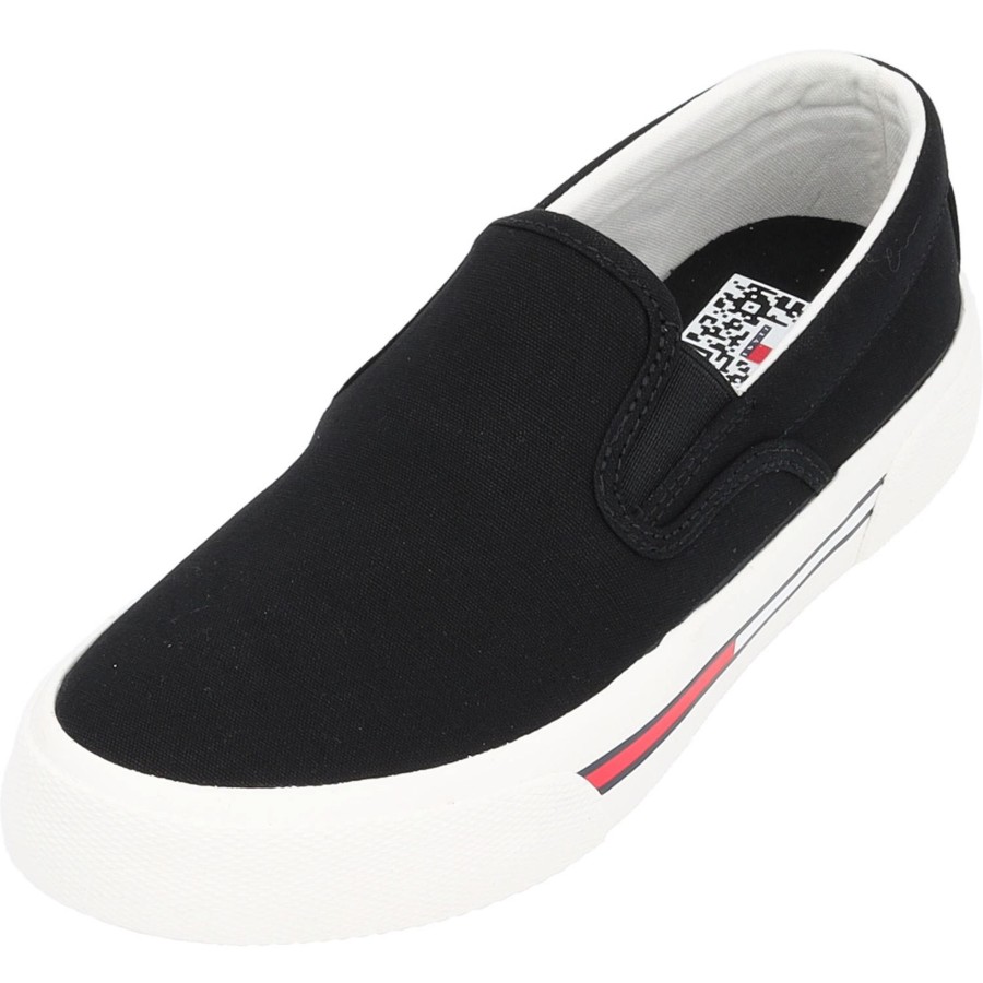 Damen Tommy Hilfiger | Tommy Hilfiger En0En02088, Slipper, Damen, Black