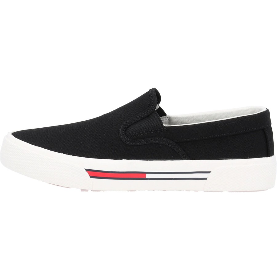 Damen Tommy Hilfiger | Tommy Hilfiger En0En02088, Slipper, Damen, Black