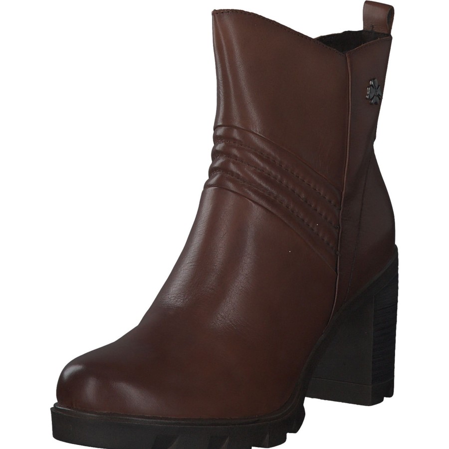 Damen Marco Tozzi | Marco Tozzi 85406, Stiefeletten, Damen, Cognac