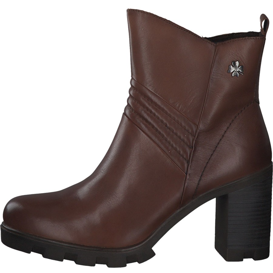 Damen Marco Tozzi | Marco Tozzi 85406, Stiefeletten, Damen, Cognac