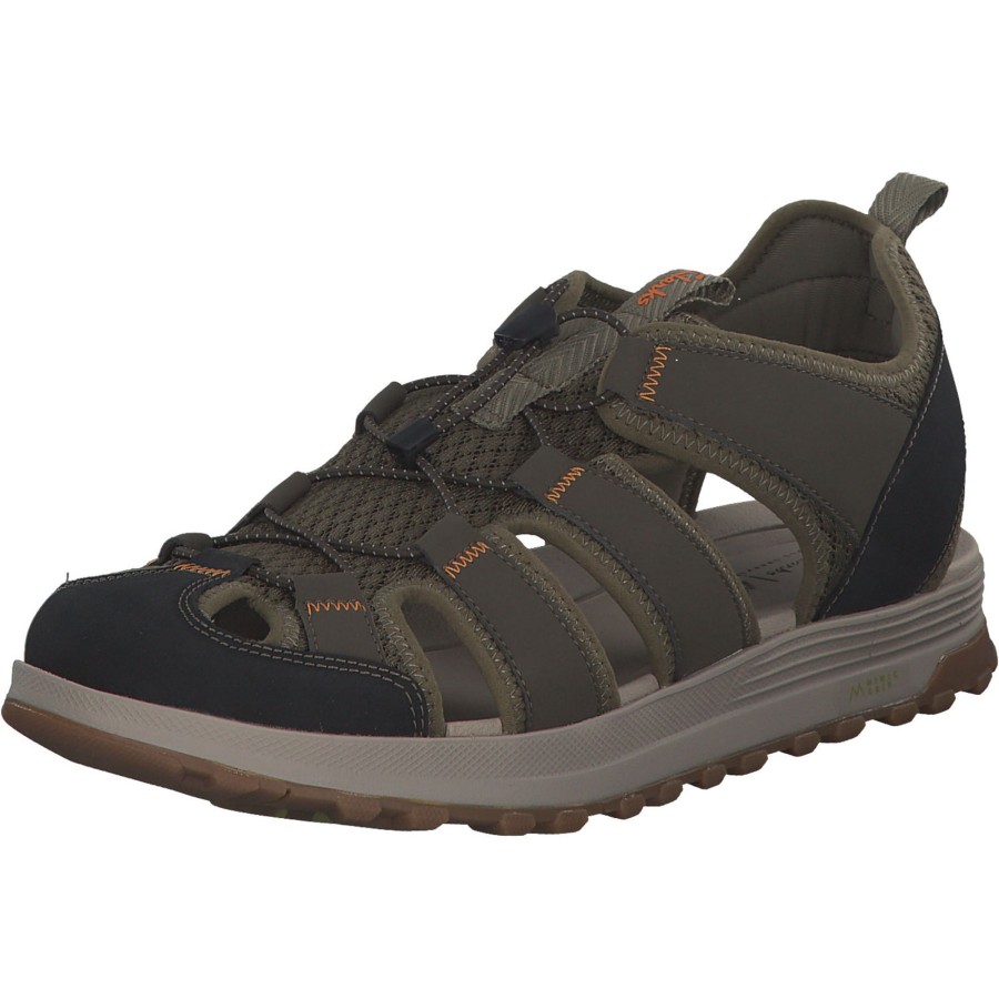 Herren Clarks | Clarks Atl Trek Wave 2617, Sandalen, Herren, Ol I V E Combi