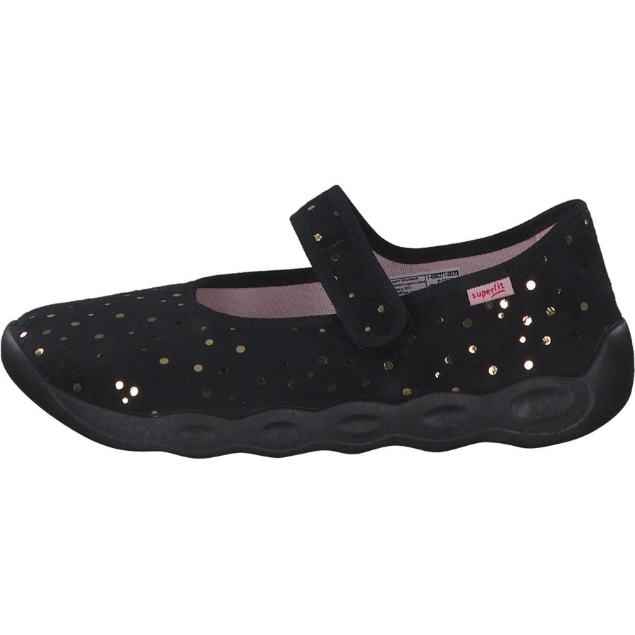 Kinder Superfit | Superfit Bubble 06271, Hausschuhe & Pantoffeln, Kinder, Schwarz