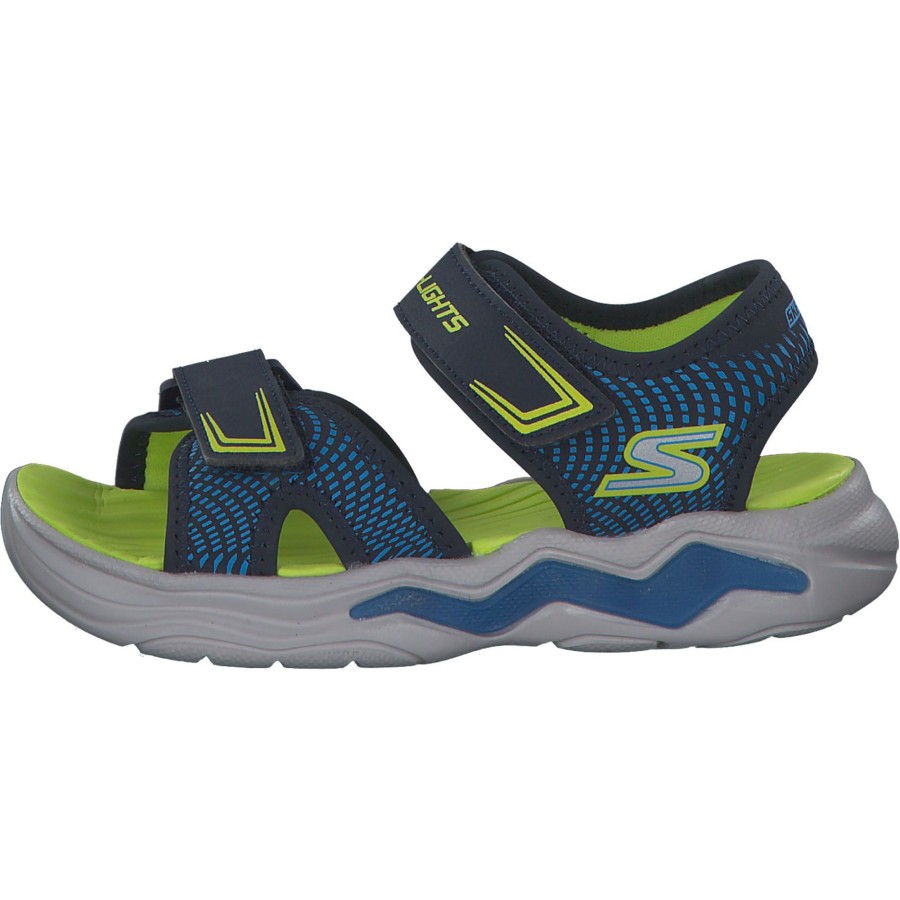 Kinder Skechers | Skechers 401670L, Sandaletten, Kinder, Navy/Blue