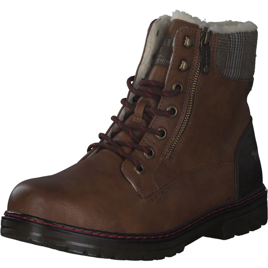 Herren Mustang | Mustang 4185601, Stiefel, Herren, Braun (Cognac)