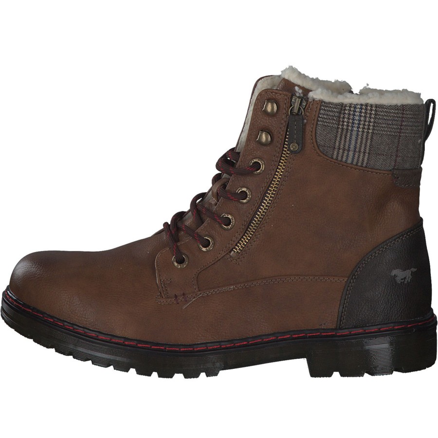 Herren Mustang | Mustang 4185601, Stiefel, Herren, Braun (Cognac)