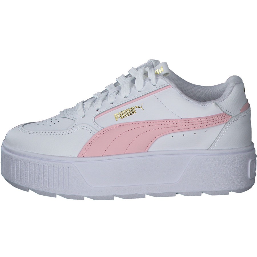 Damen Puma | Puma Karmen Rebelle 387212, Sneakers Low, Damen, White-Almond Blossom