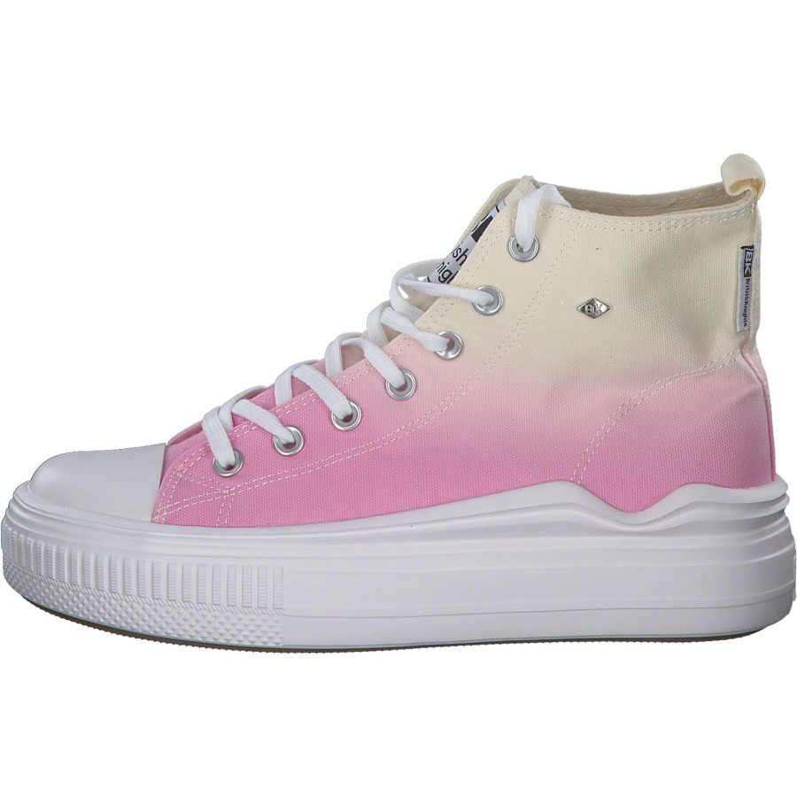 Damen British Knights | British Knights Kaya Flow Mid B51, Stiefel, Damen, Pink White Gradient