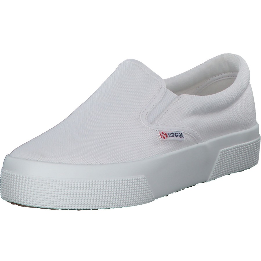 Damen Superga | Superga 2740 Platform Slip On S7122Rw, Slipper, Damen, White