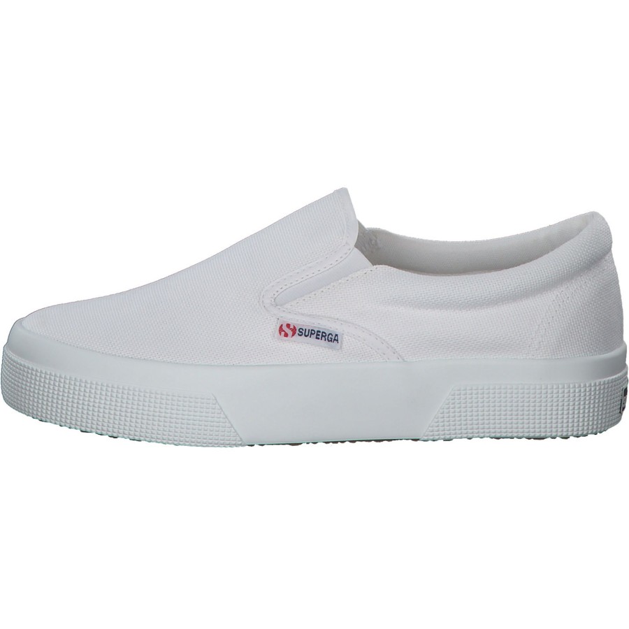 Damen Superga | Superga 2740 Platform Slip On S7122Rw, Slipper, Damen, White