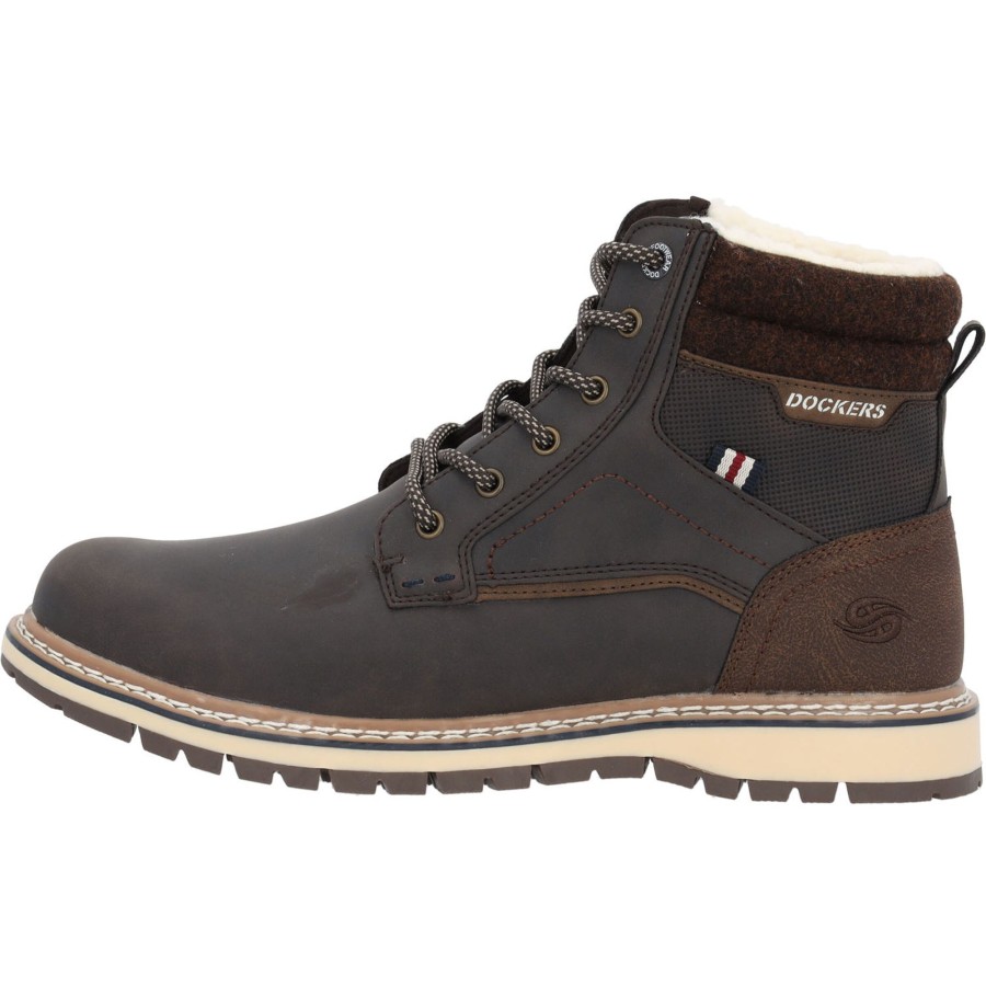 Herren Dockers | Dockers 47By911, Stiefel, Herren, Braun (Schoko)