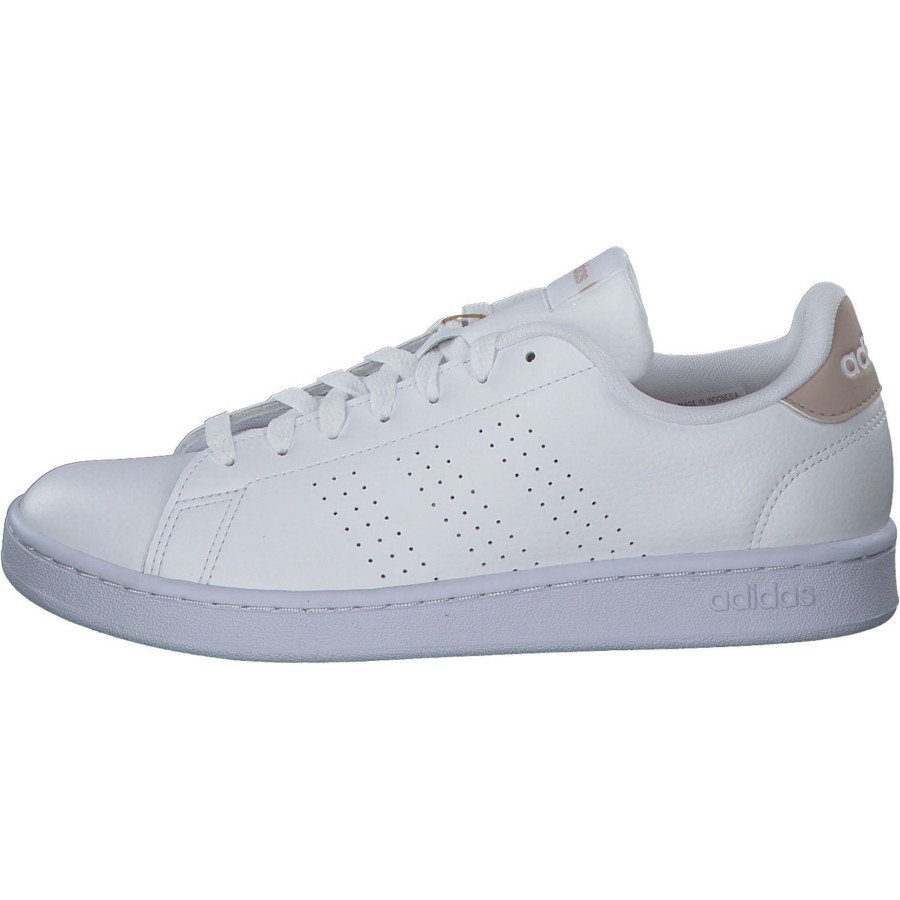 Damen adidas | Adidas Advantage W, Schnu00Fcrschuhe, Damen, White/Wonder Taupe