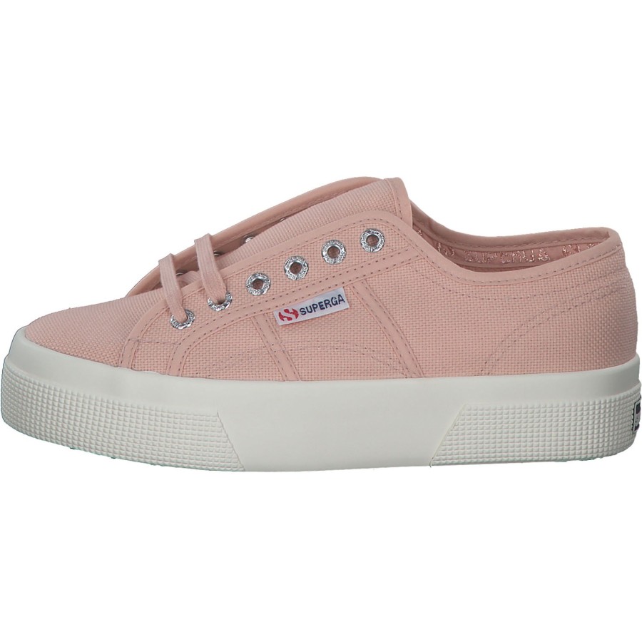 Damen Superga | Superga 2740 Platform S21384W, Schnu00Fcrschuhe, Damen, Pink Blush Favorio