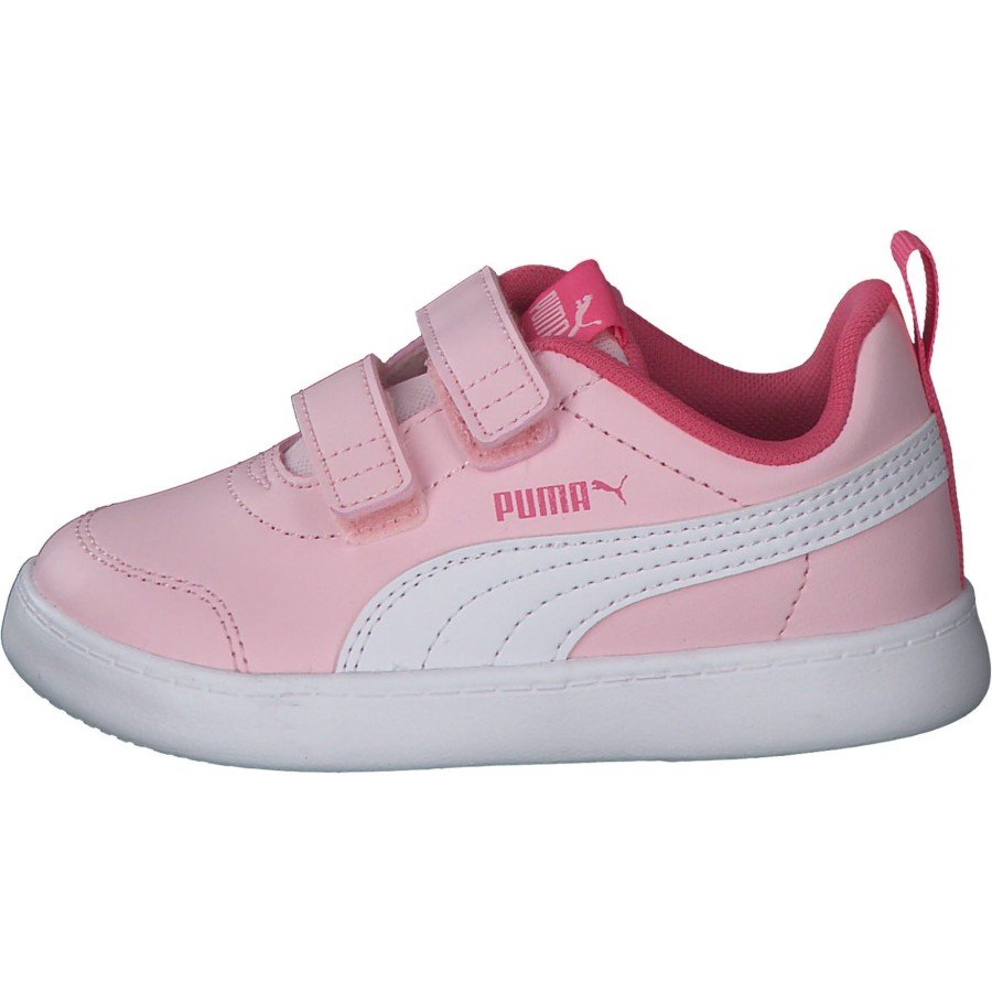 Kinder Puma | Puma Courtflex V2 V Inf 371544, Halbschuhe (Kinder), Kinder, Pink