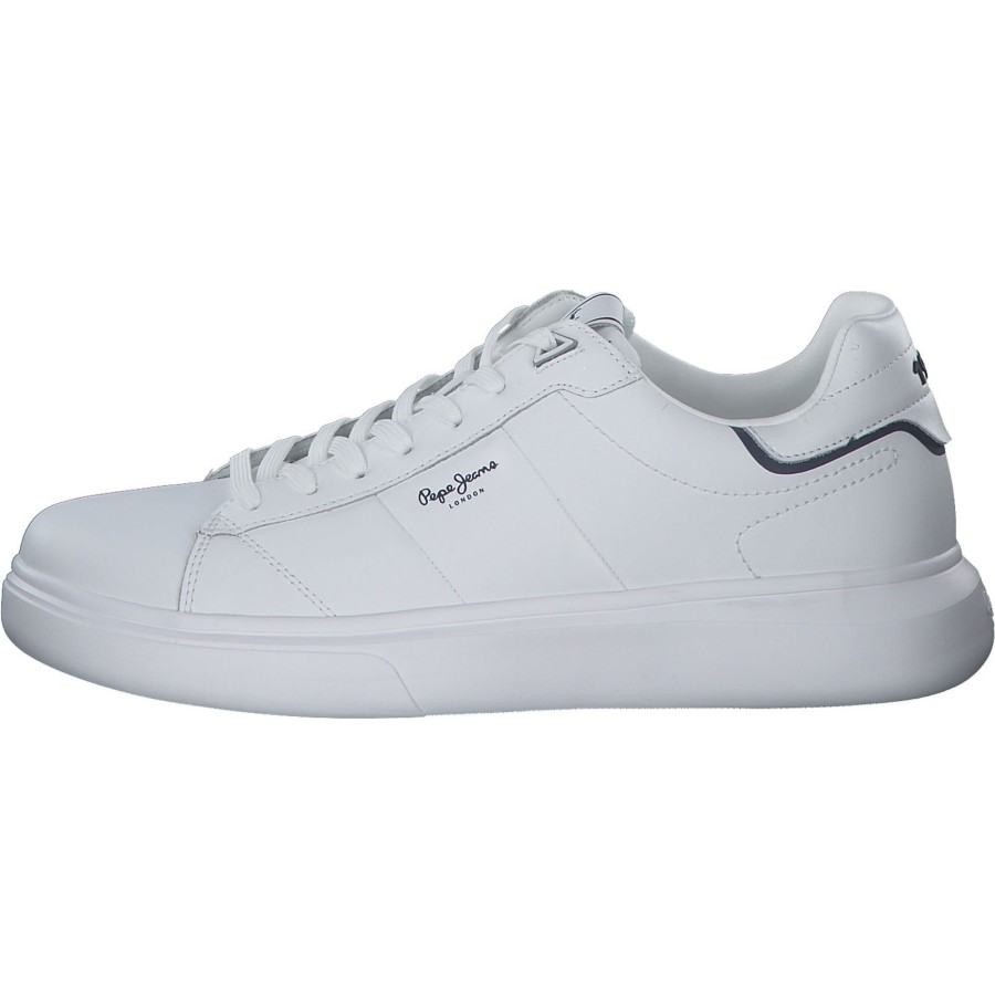 Herren Pepe Jeans | Pepe Jeans Pms30896, Schnu00Fcrschuhe, Herren, White