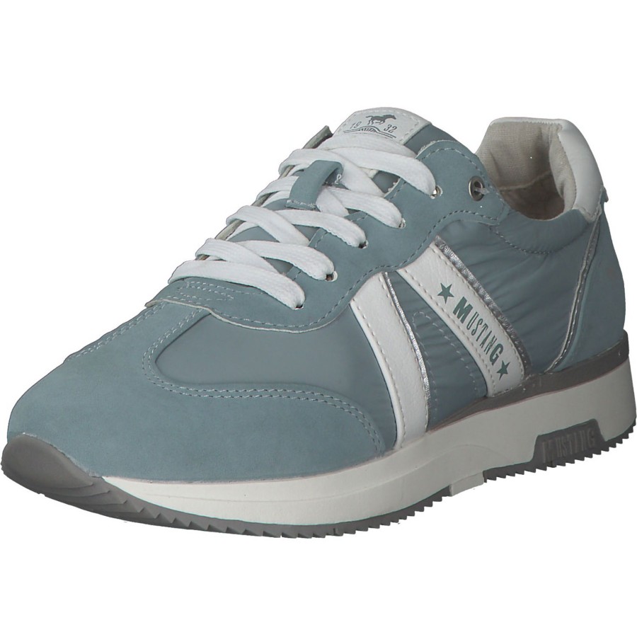 Damen Mustang | Mustang 1418303, Sneakers Low, Damen, Blau