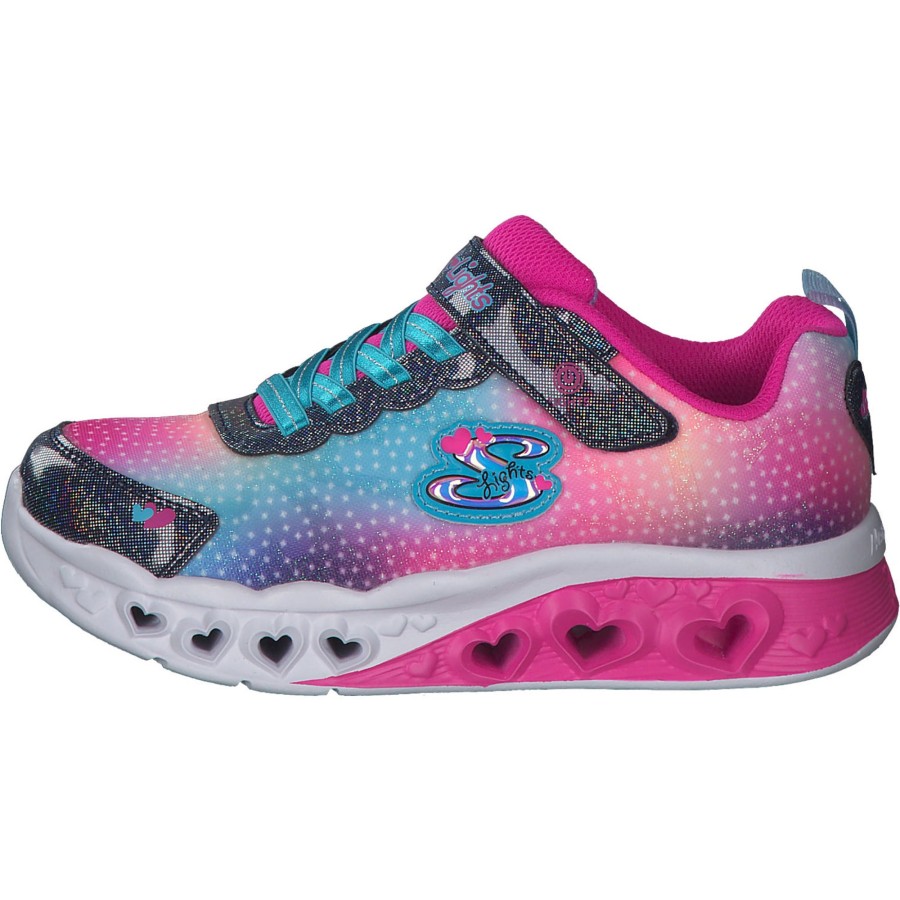 Kinder Skechers | Skechers 302315L, Sneakers Low, Kinder, Navy Mesh/Multi