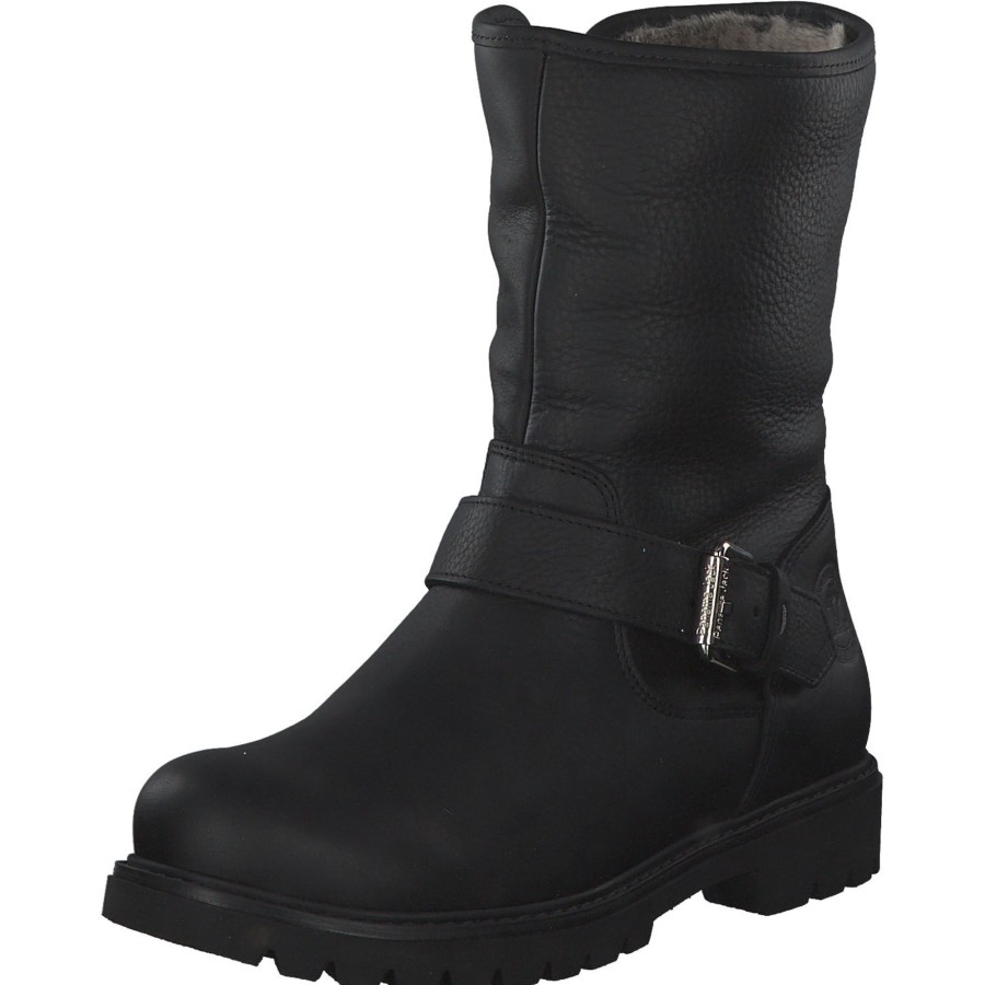 Damen Panama Jack | Panama Jack Singapur B, Winterstiefel, Damen, Schwarz (Negro Black)