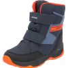 Kinder Geox | Geox J36Fsa, Winterstiefel, Kinder, Navy/Orange