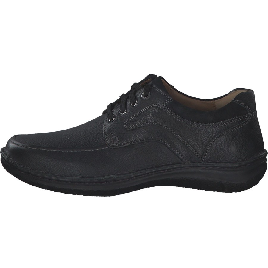 Herren Josef Seibel | Josef Seibel Anvers 62 43662, Schnu00Fcrschuhe, Herren, Schwarz