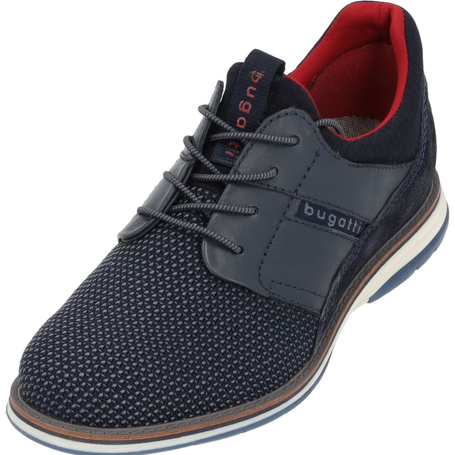 Herren Bugatti | Bugatti Sandhan A6U68, Sportliche Halbschuhe, Herren, Dark Blue