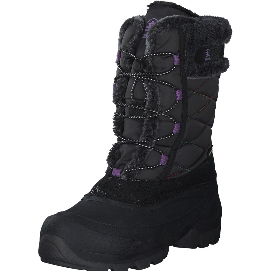 Herren Kamik | Kamik Star 3 Nf4309, Winterstiefeletten, Charcoal/Orchid