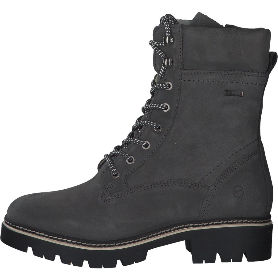 Damen Tamaris | Tamaris 26859, Schnu00Fcrstiefeletten, Damen, Anthracite