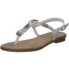 Damen Rieker | Rieker 64271, T-Steg-Sandalen, Damen, Weiss