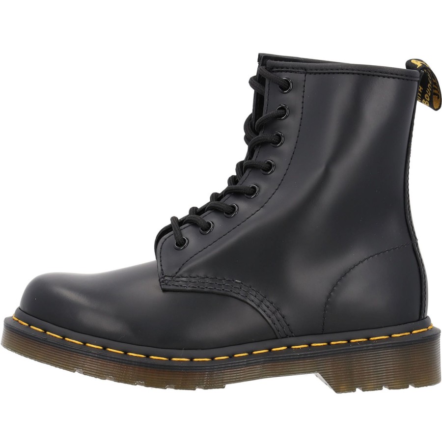 Damen Dr. Martens | Dr. Martens 1460Z Dmc, Schnu00Fcrstiefel, Schwarz (Black Smooth)