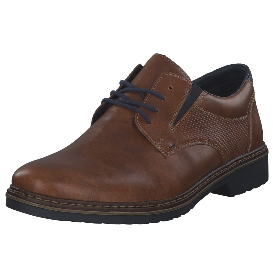 Herren Rieker | Rieker 16505, Business-Schnu00Fcrschuhe, Herren, Peanut/Pazifik