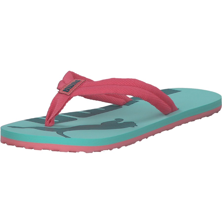 Kinder Puma | Puma Epic Flip V2 Jr. 360288 W, Zehentrenner, Kinder, Loveable-Green Lagoon-Mint