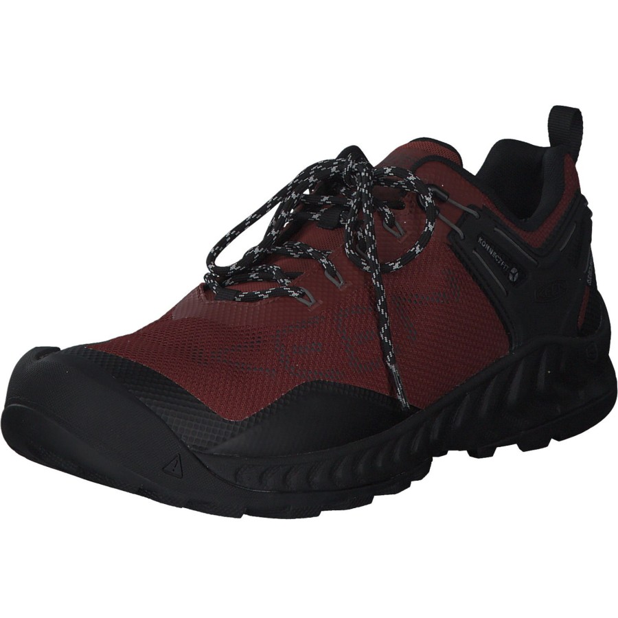 Herren Keen | Keen Nxis Evo Wp 1026680, Trekkingschuhe, Herren, Fired Brick/Black