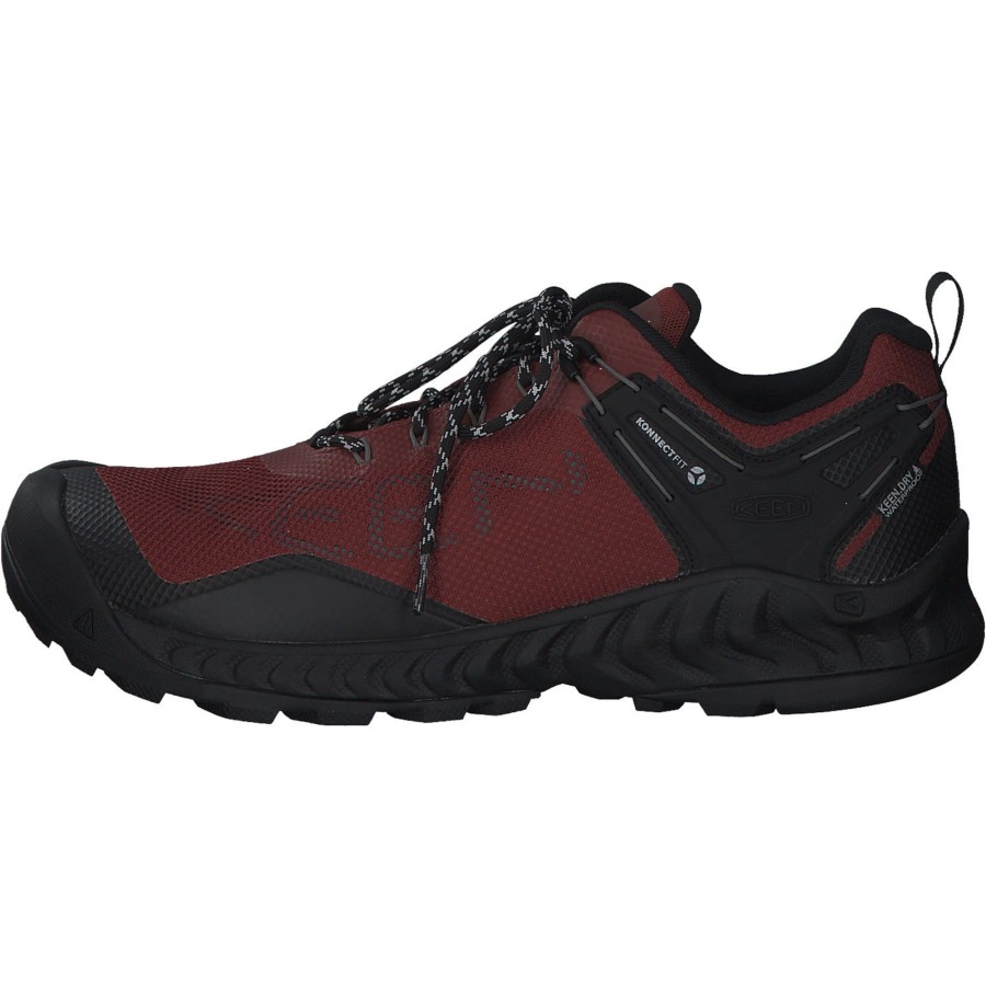 Herren Keen | Keen Nxis Evo Wp 1026680, Trekkingschuhe, Herren, Fired Brick/Black