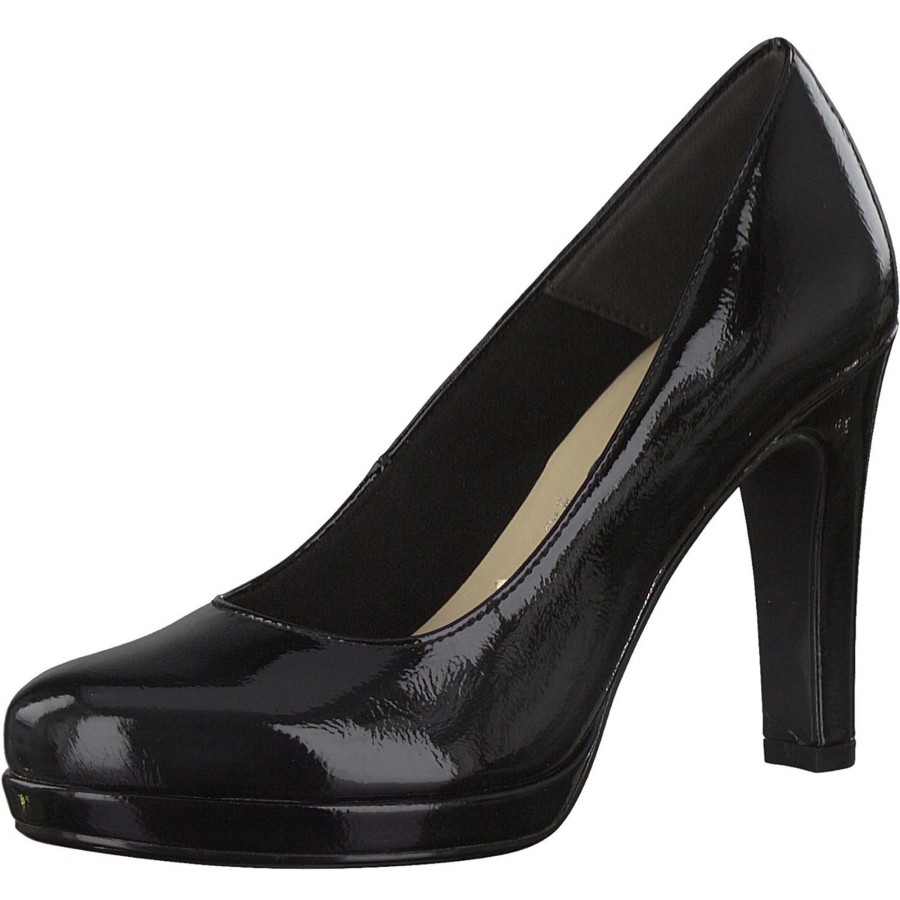 Damen Tamaris | Tamaris 22426, Klassische Pumps, Damen, Black Patent