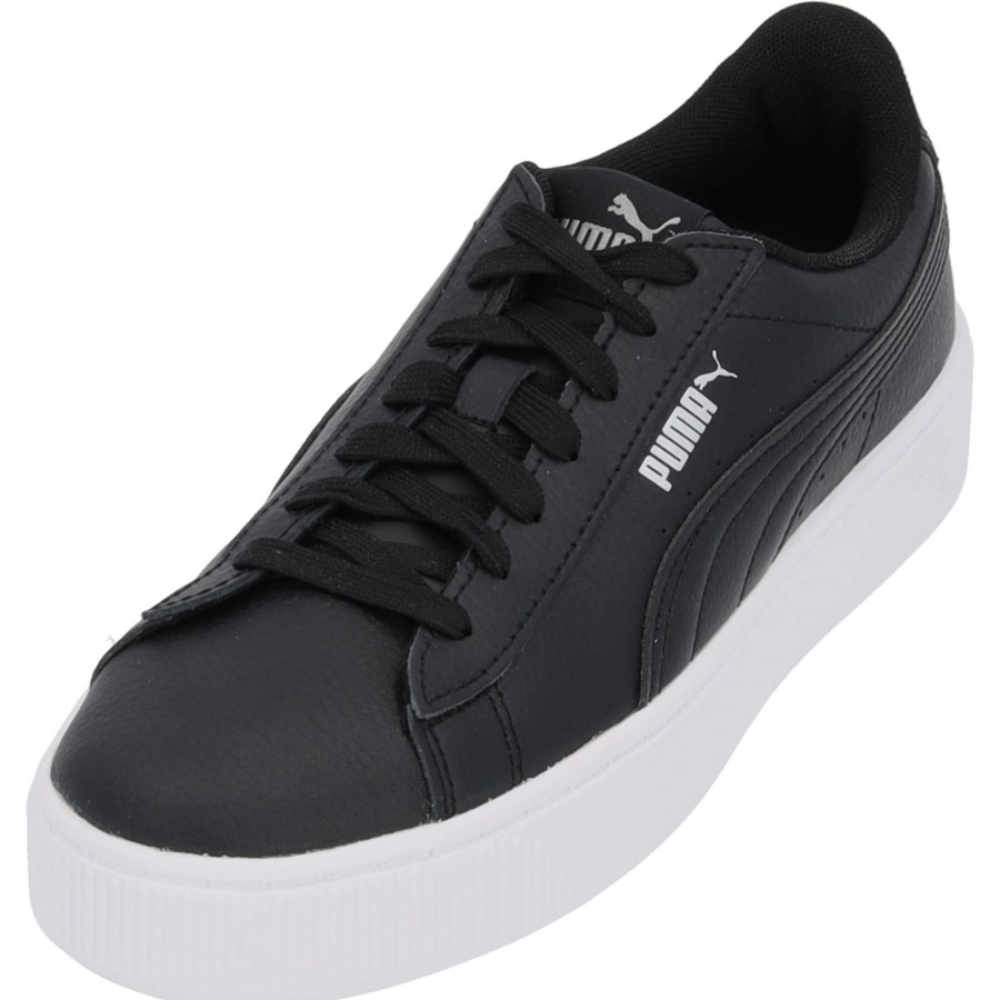 Damen Puma | Puma Vikky Stacked L 369143, Sneakers Low, Damen, Schwarz (Puma Black/Puma Black)