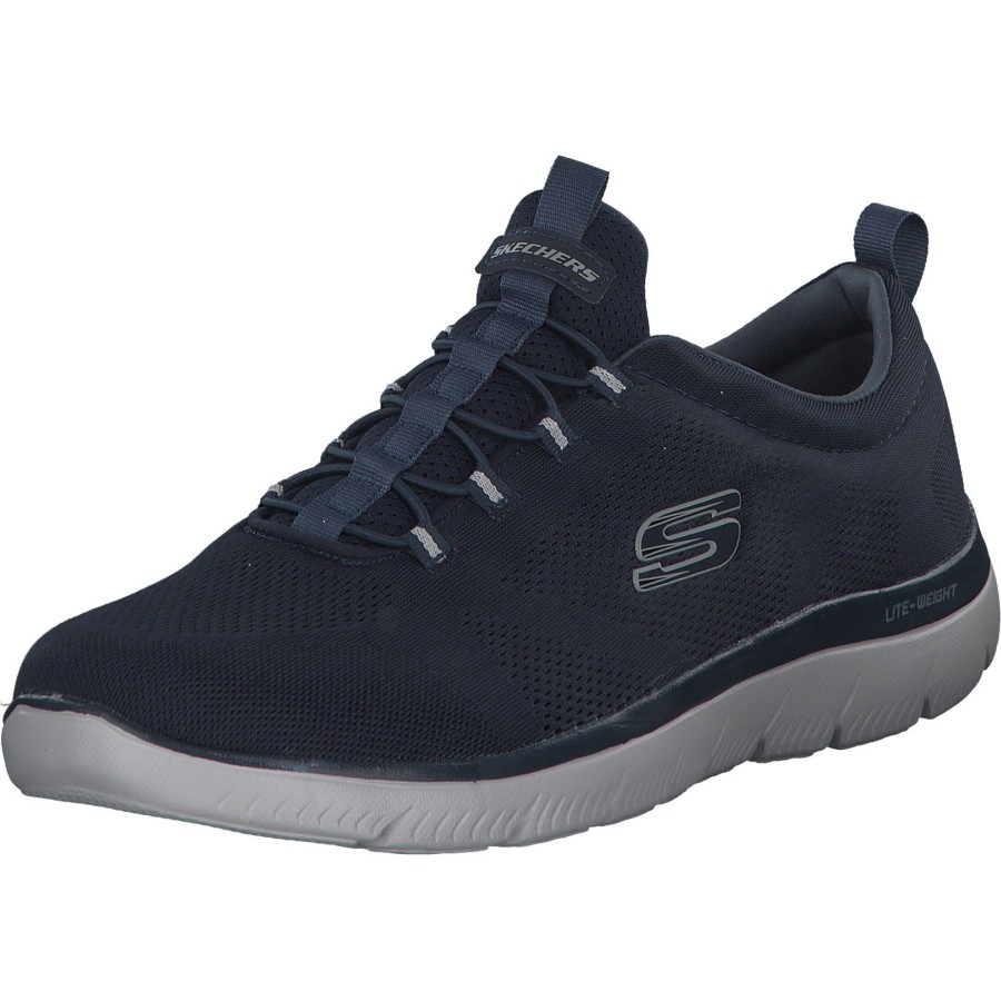 Herren Skechers | Skechers 232186, Sneakers Low, Herren, Blau - Marineblau