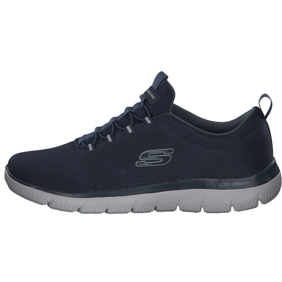 Herren Skechers | Skechers 232186, Sneakers Low, Herren, Blau - Marineblau