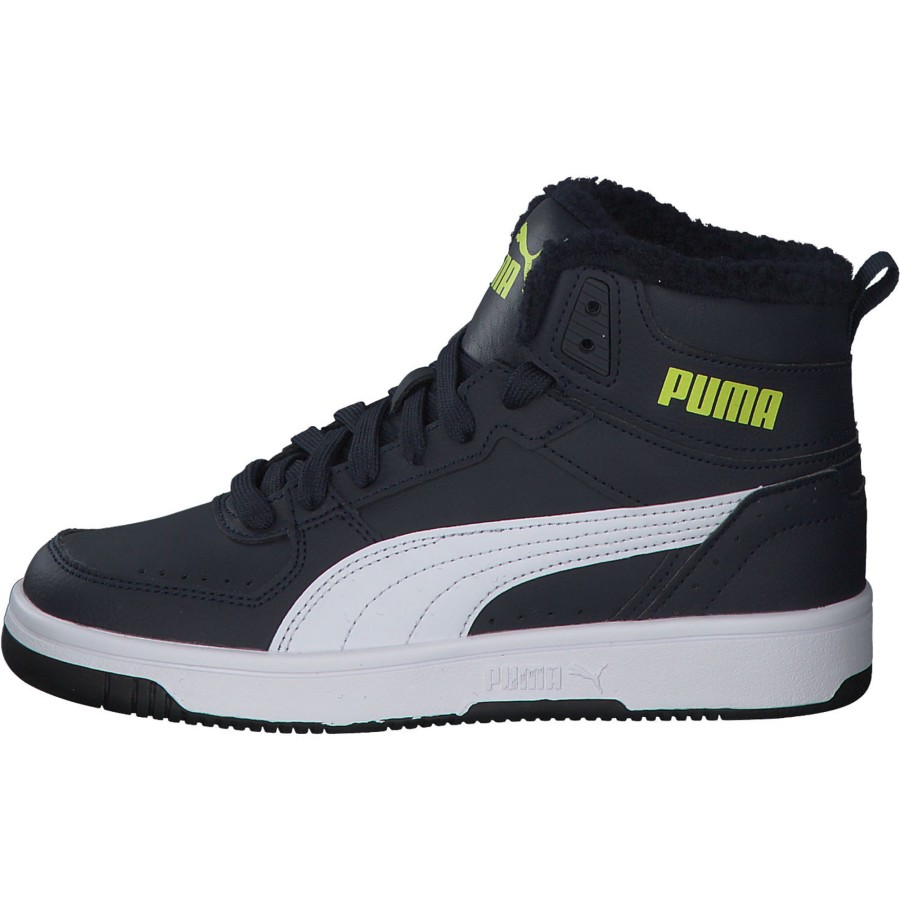 Kinder Puma | Puma Rebound Joy Fur Jr. 375477, Sneakers High, Kinder, Parisian Night-Puma