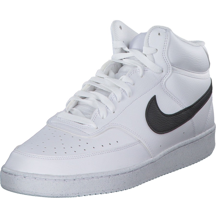 Herren Nike | Nike Court Vision Mid Dn3577, Stiefel, Herren, White/Black-White