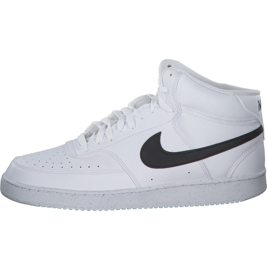 Herren Nike | Nike Court Vision Mid Dn3577, Stiefel, Herren, White/Black-White