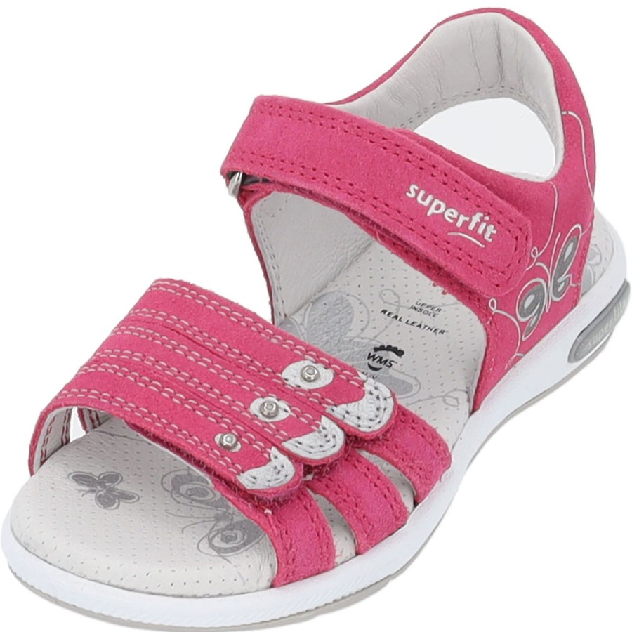 Kinder Superfit | Superfit Emily 06137, Sandaletten, Kinder, Pink/Silber