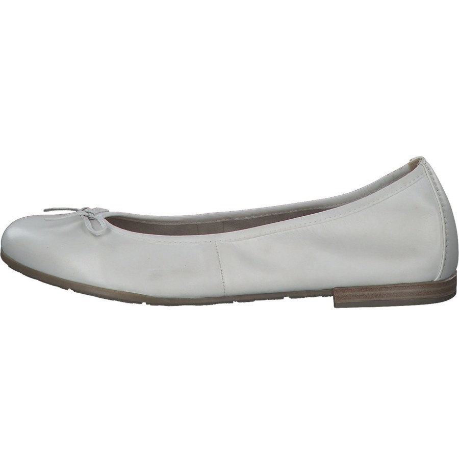 Damen Marco Tozzi | Marco Tozzi 22100, Ballerinas, Damen, Weiu00Df