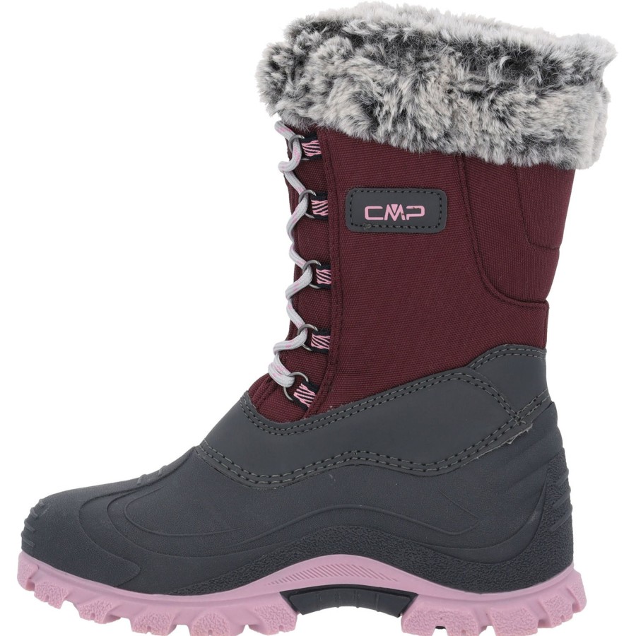 Kinder CMP | Cmp Girl Magdalena 3Q76455J, Winterstiefel, Kinder, Rot (Plum)